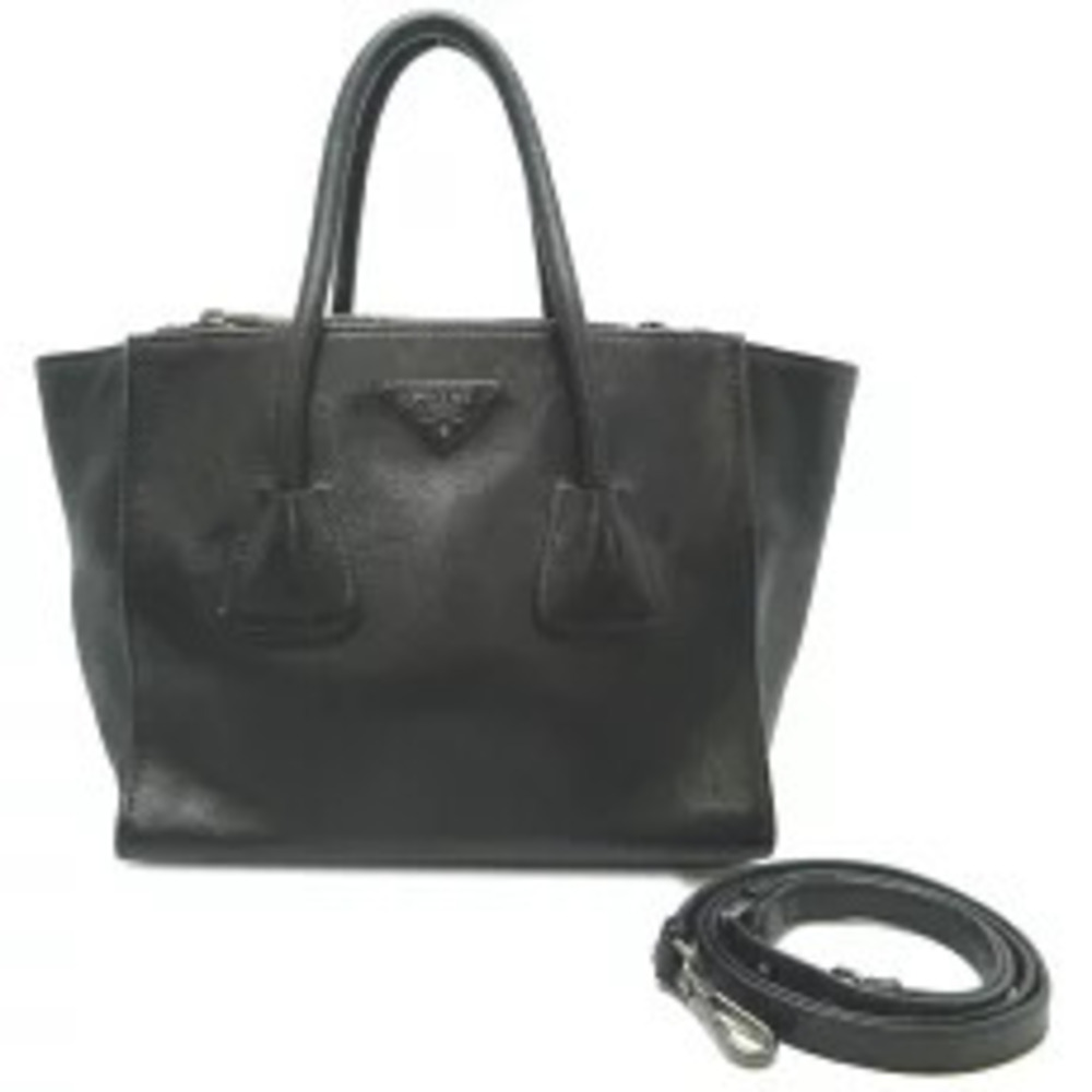 Prada Saffiano Lux Galleria tote Gray Argilla Pomice